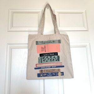 Kate Spade canvas, tote book themes